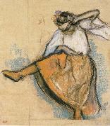 Edgar Degas Russian Dancer Spain oil painting artist
